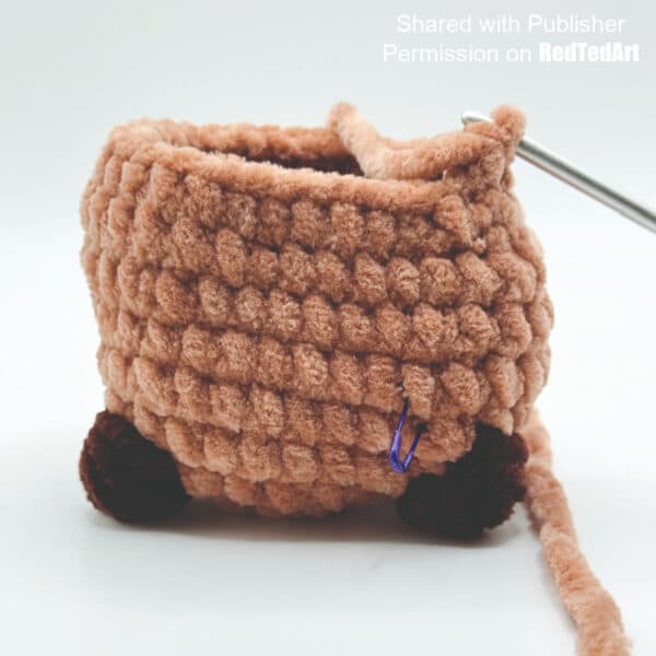 base of capybara finished