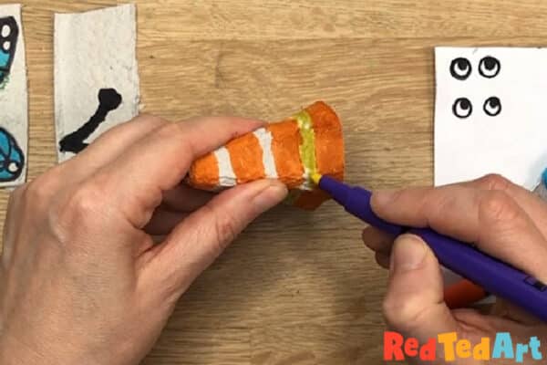 caterpillar puppet