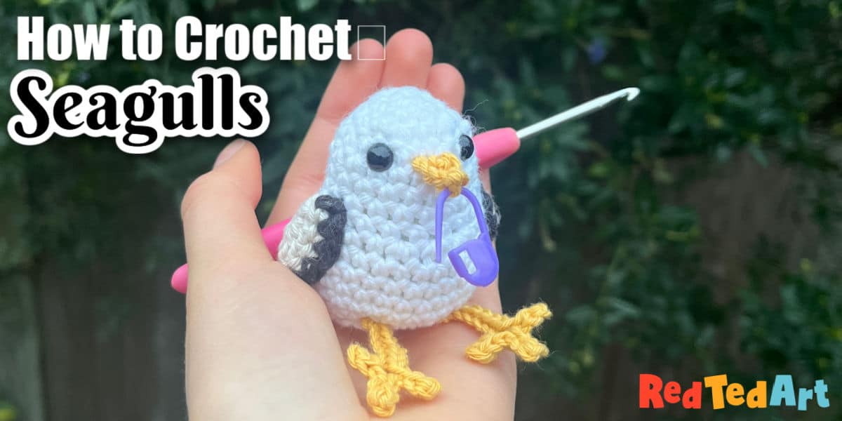 how to crochet a seagull