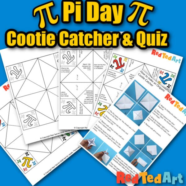 pi day fortune teller quiz