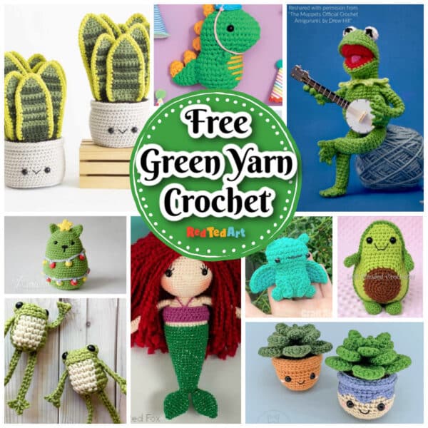 things to crochet with green yarn