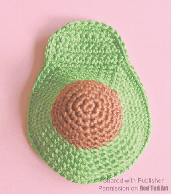 free avocado crochet pattern like jellycat