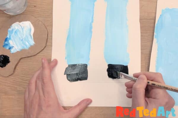 paint the arms and legs