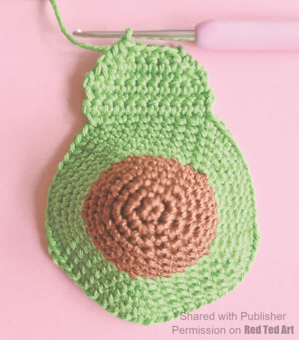 how to crochet an avocado free pattern