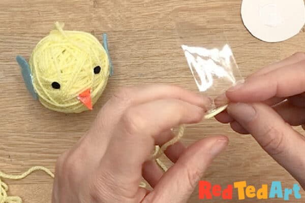 tape the yarn