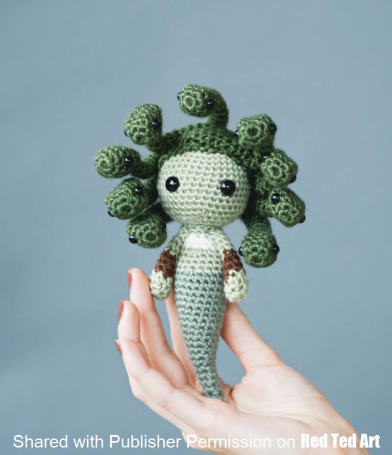 free medusa crochet pattern doll