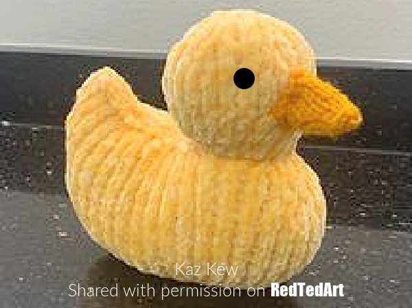 Knitted Duck Pattern Free Spring Knitting Patterns