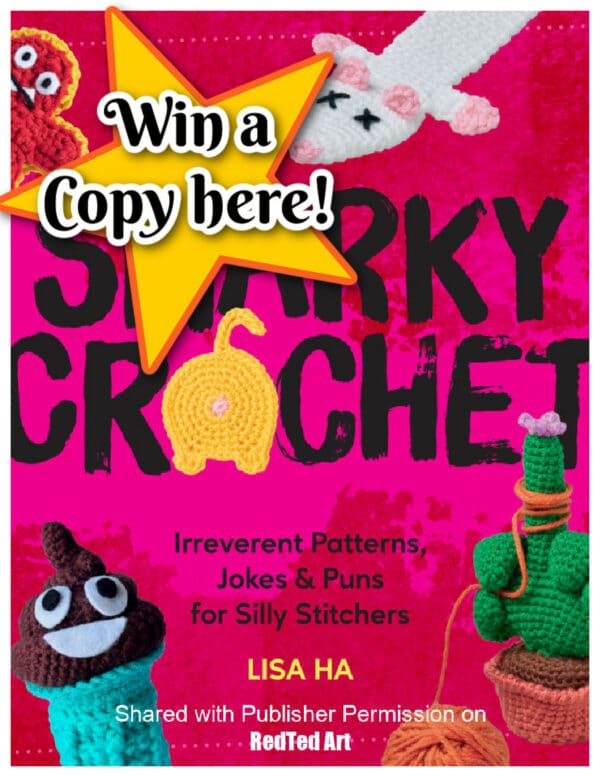 win a copy of snarky crochet