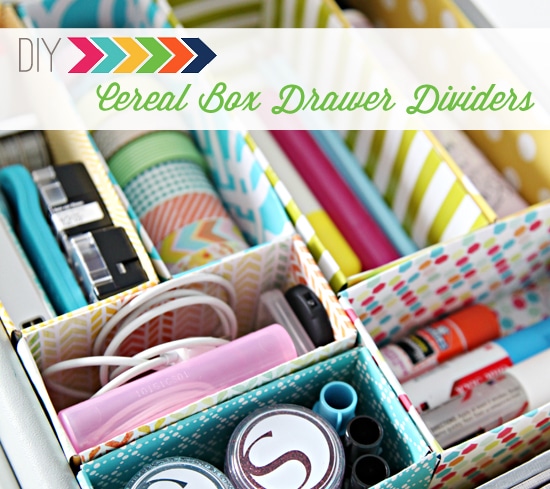 cereal box craft ideas