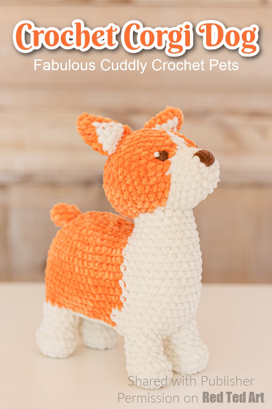 How to crochet a corgi dog