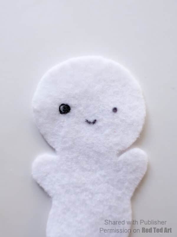 embroidering the eyes