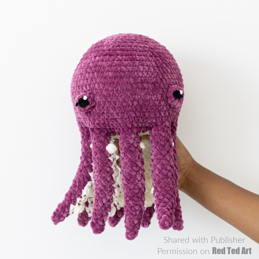 large octopus crochet pattern