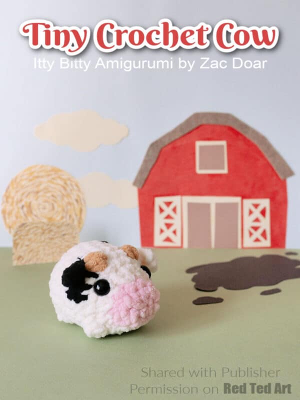 how to crochet an amigurumi cow - free cow crochet pattern