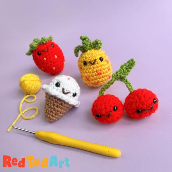 ice cream cone crochet patterns