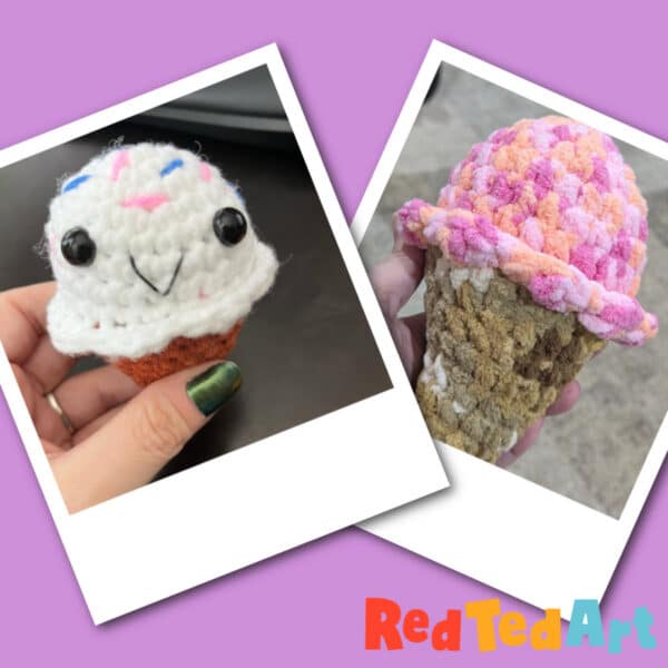 ice cream cone crochet patterns