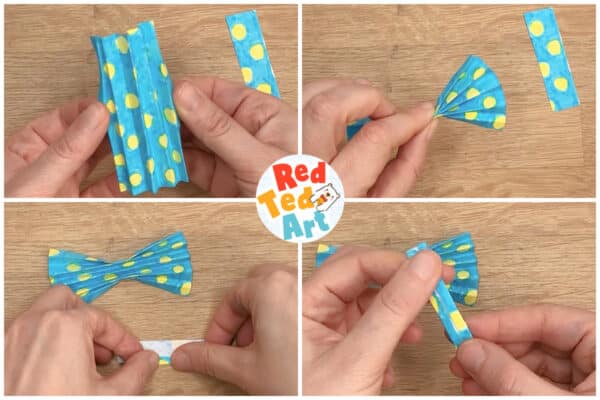 diy paper bow craft