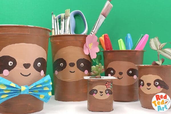 See the whole sloth family