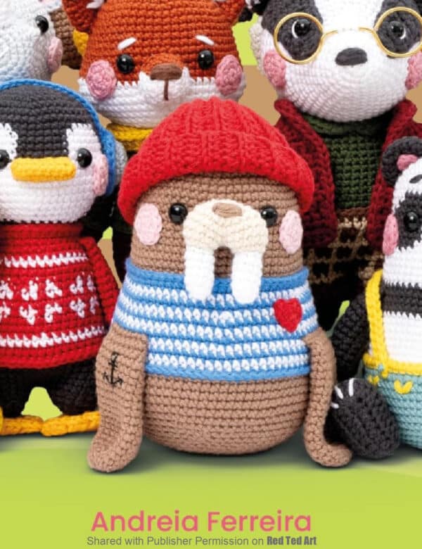 How to crochet a walrus - free crochet pattern