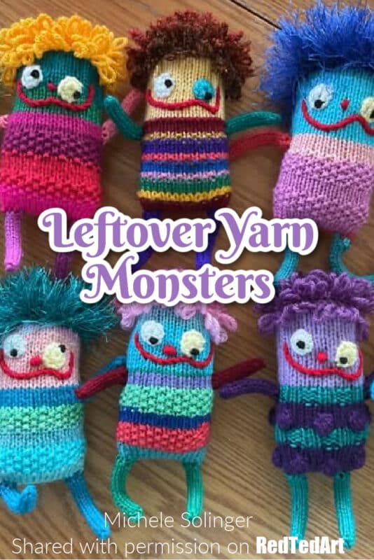 Share your yarn monsters with friends