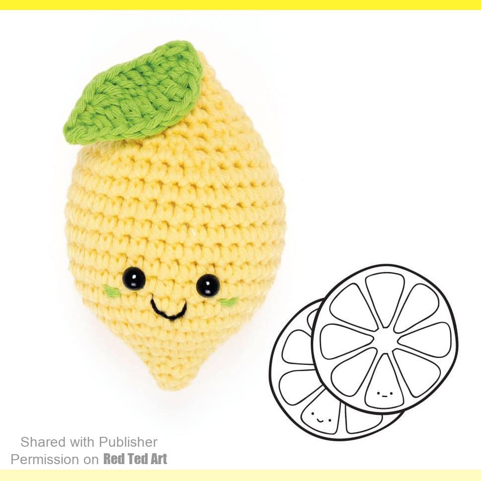 how to crochet a lemon