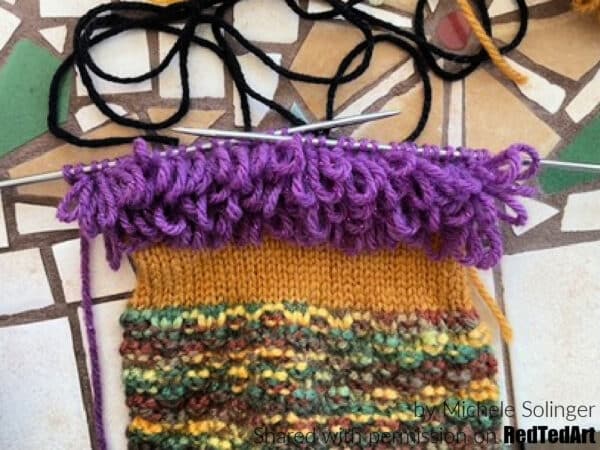 knitte monster pattern