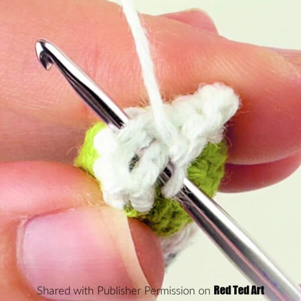 joining with a single crochet technique