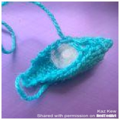 knitted shoe