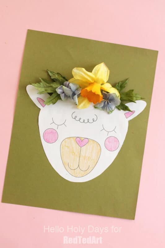 Eid sheep craft for kids