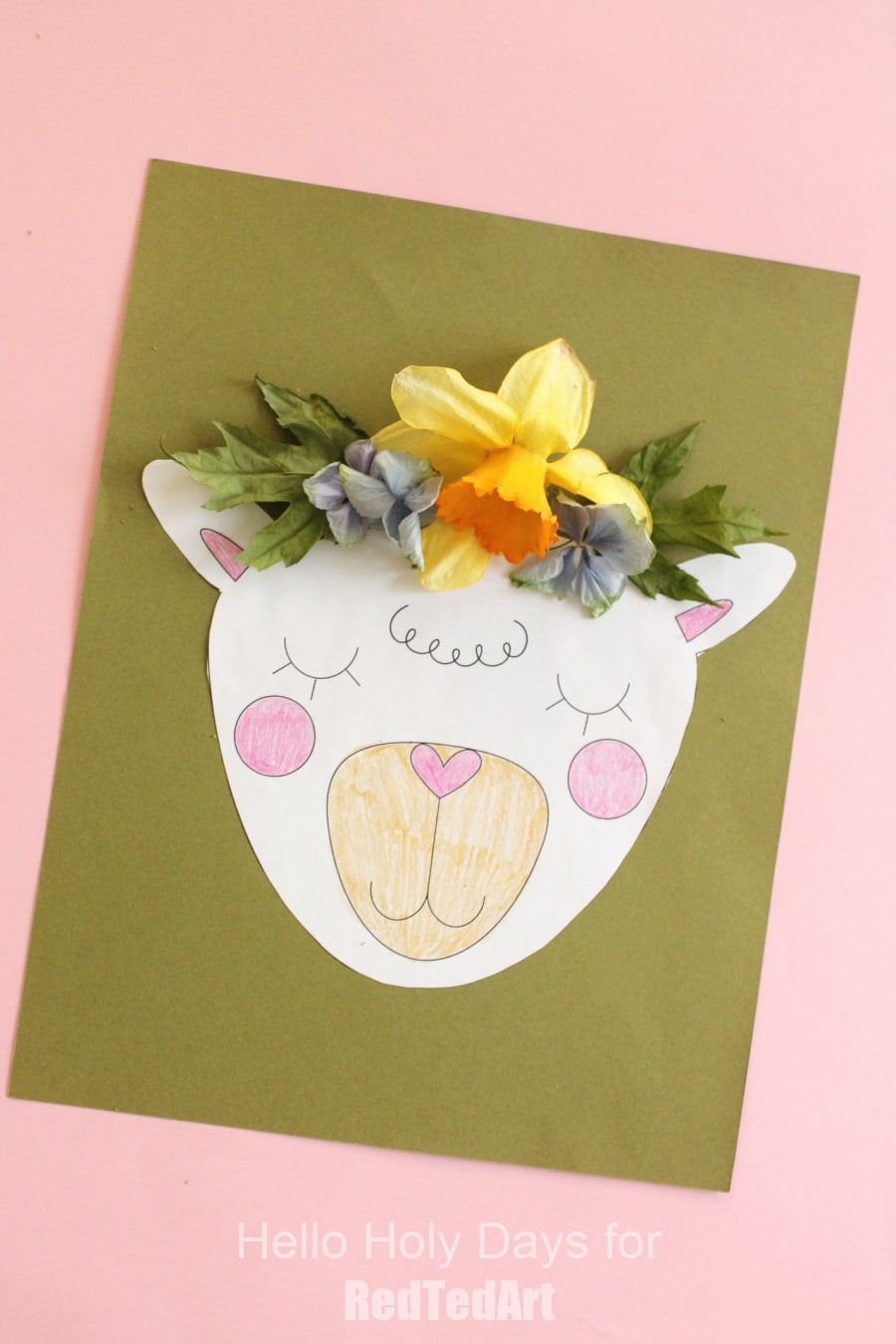 Eid sheep craft for kids