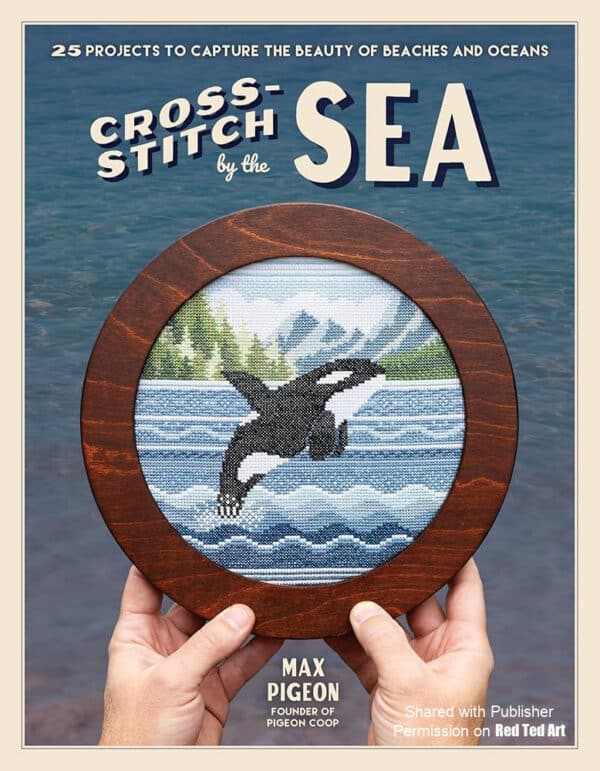 cross stitch by the sea book