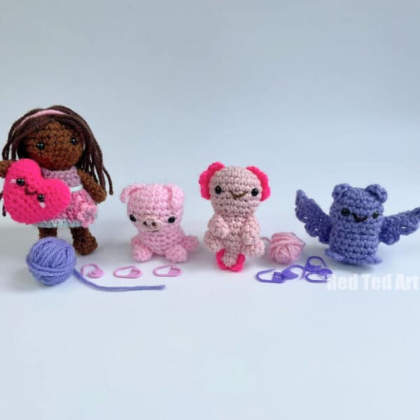 Axolotl Crochet Project amigurumi book