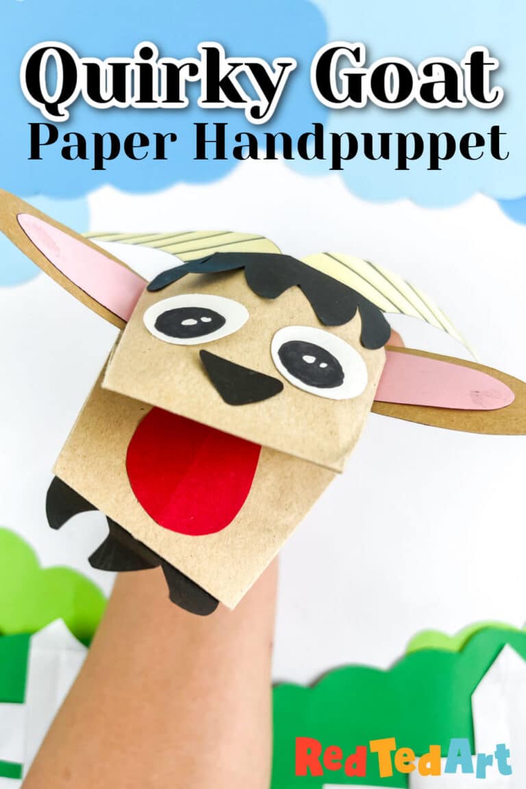 how to make a goat handpuppet