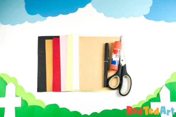 paper goat craft supplies
