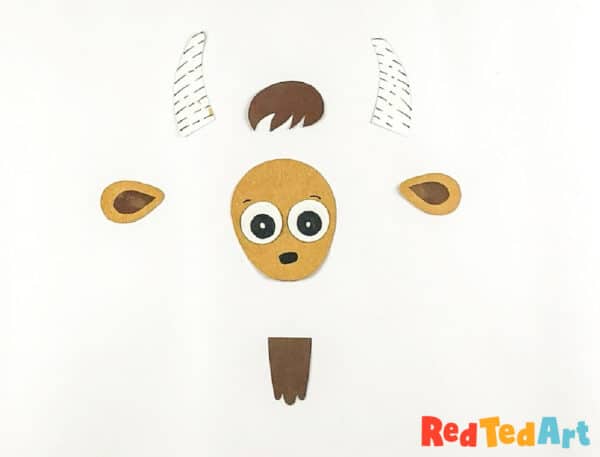 cut out your goat shapes