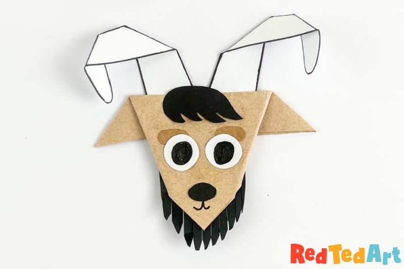 how to make an origami goat