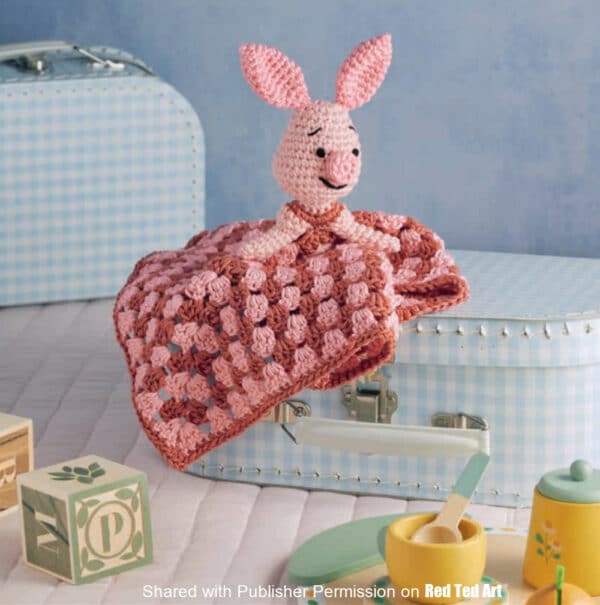 piglet comforter crochet pattern