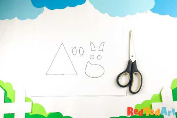 simple goat shapes
