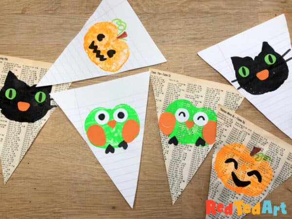 the basic bunting shapes