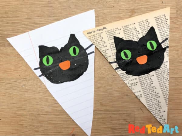 black cat bunting