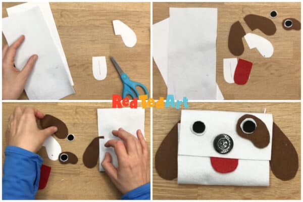 cut your felt purse shapes