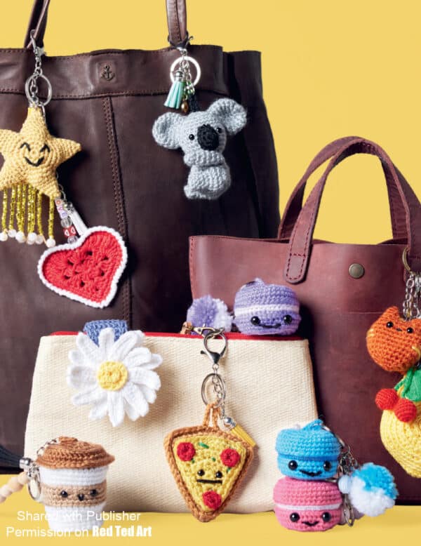 Amigurumi Crochet Bag Charms Book