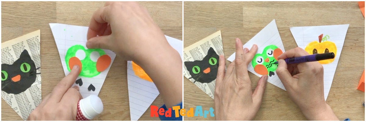 add the owl features