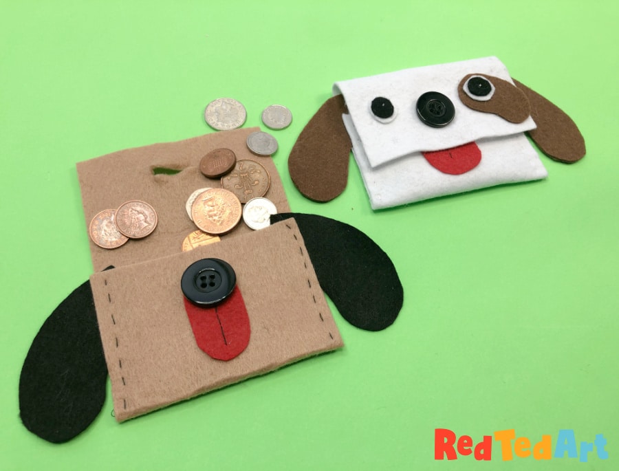 fill and use your felt purse