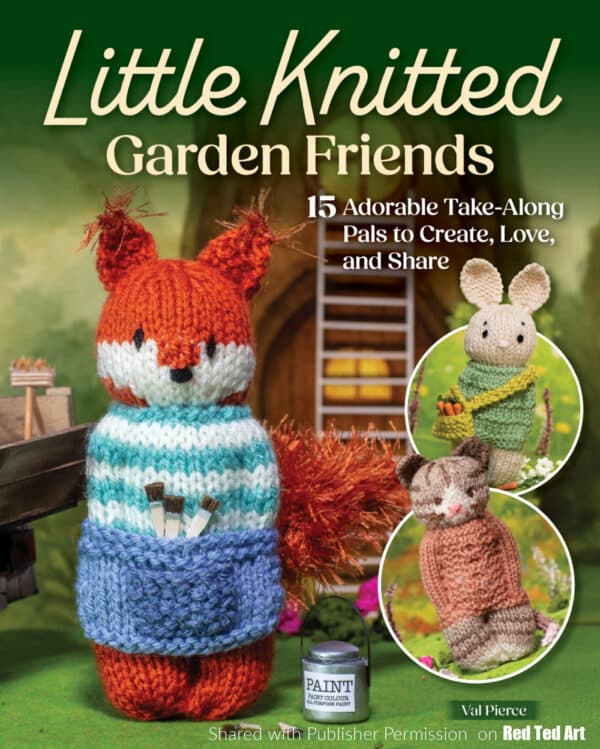 izzy doll knitting book animals