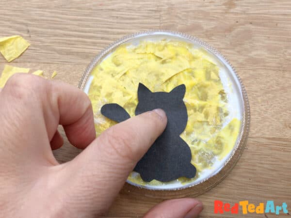 glue your halloween character