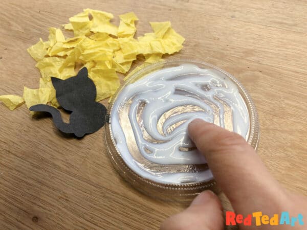 add glue