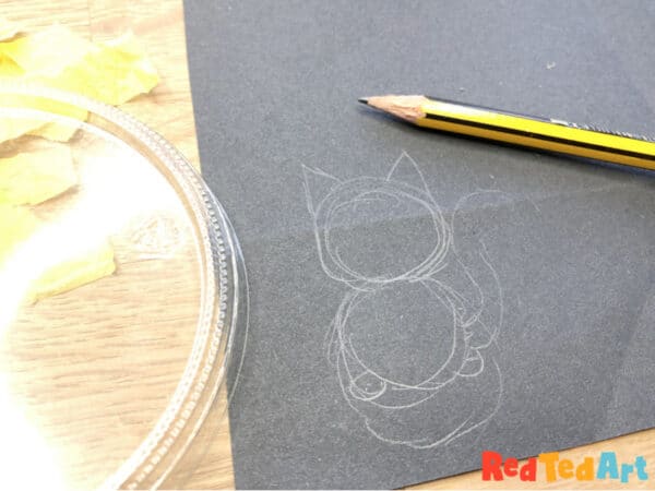 sketch the halloween character