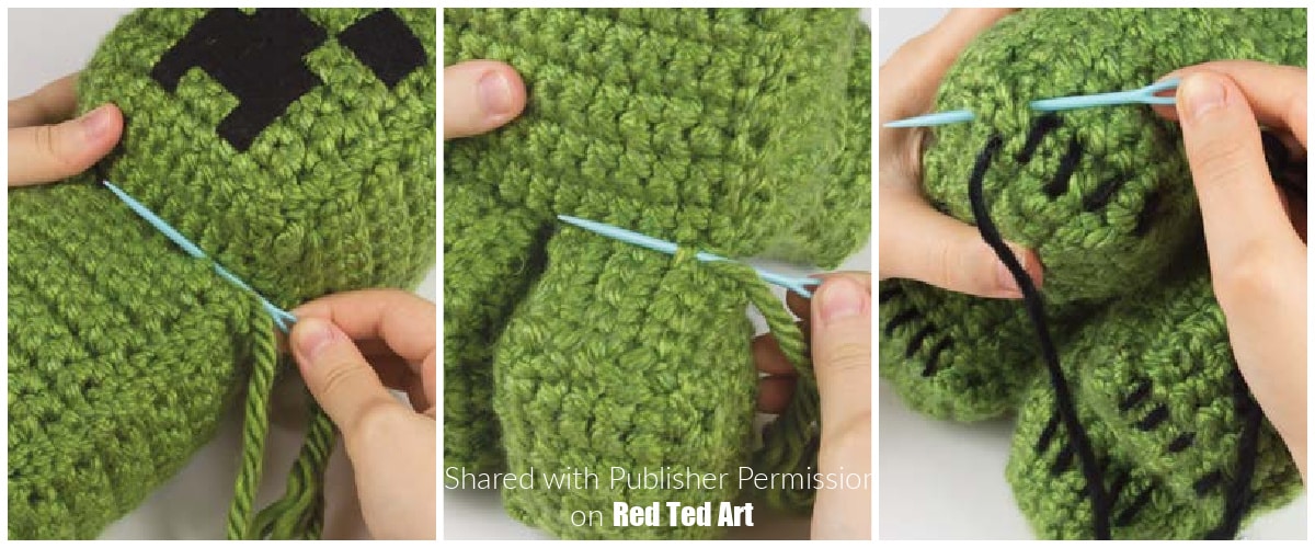 sew creeper together