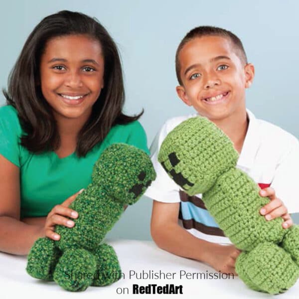 crochet creeper toy