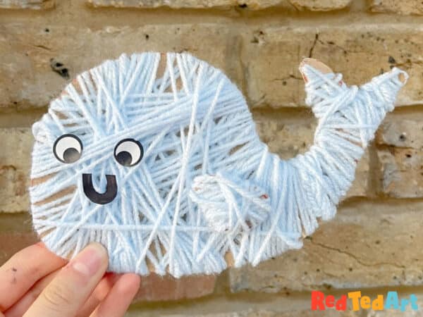 cute whale craft